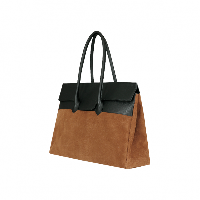 [SLOUCHY]  Western Angle Bag (Suede)