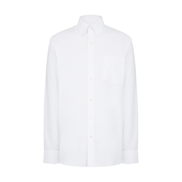 [SLOUCHY] Oxford Button Down Shirts (White)