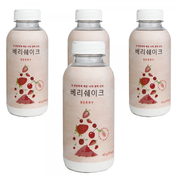 원픽 베리 쉐이크 선식 가루 4개