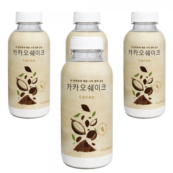 원픽 카카오 쉐이크 선식 가루 4개 원픽 카카오 쉐이크 선식 가루 4개