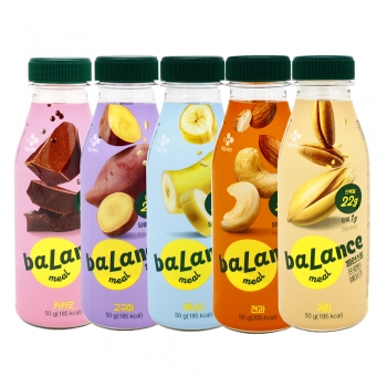 밸런스밀 귀리 견과 바나나 고구마 카카오 5개