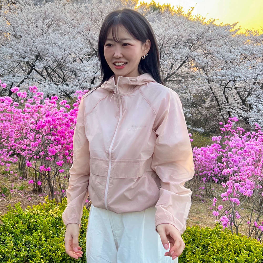 피코 초경량 여성 바람막이 Light Pink