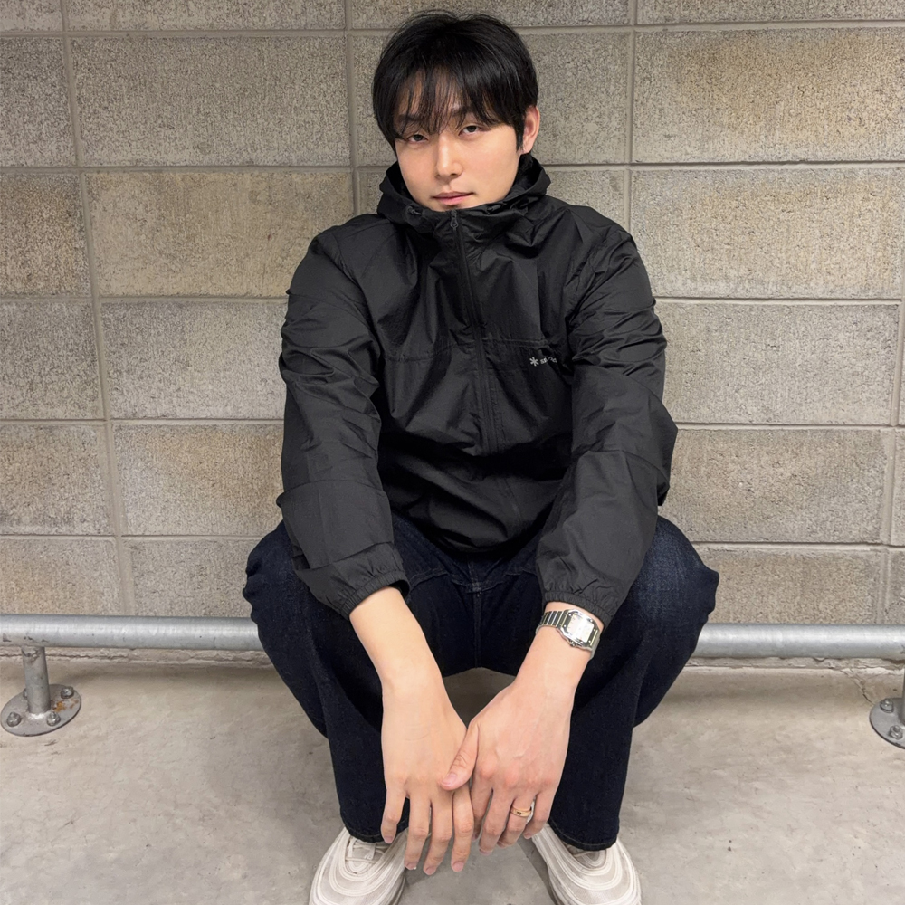 피코 초경량 바람막이 Black