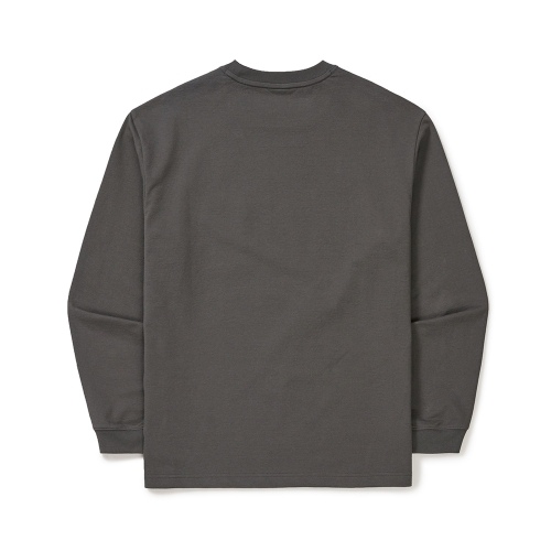 에코 퀵드라이 긴팔 티셔츠 Charcoal