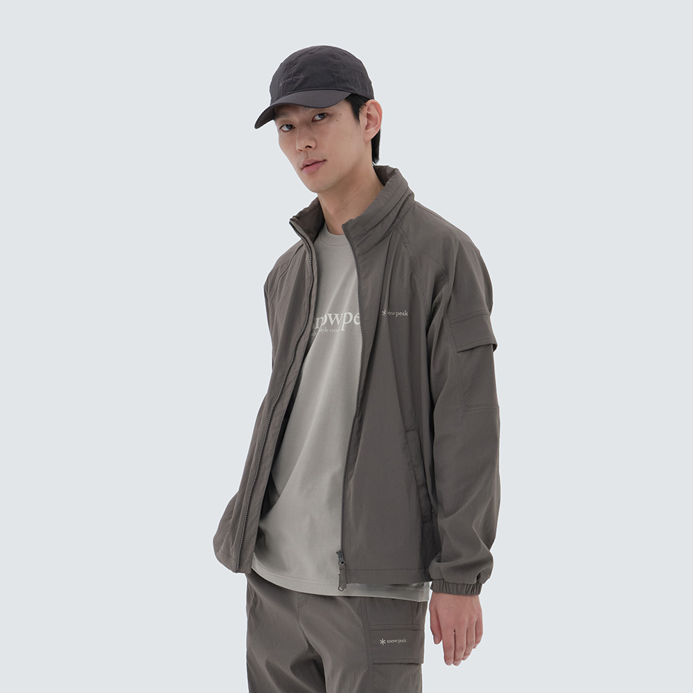 코듀라 캠퍼 스탠드넥 바람막이 Dark Khaki