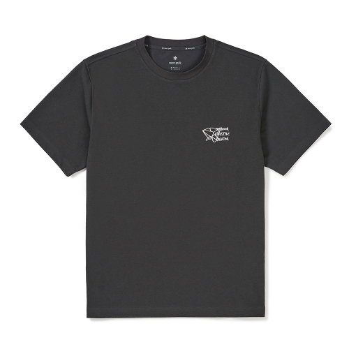 에코 퀵드라이 그래픽 반팔 티셔츠 Dark Charcoal