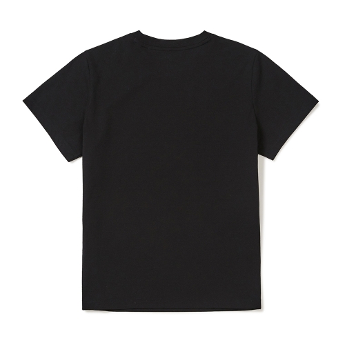 에코 퀵드라이 여성 베이직 반팔 티셔츠 Black