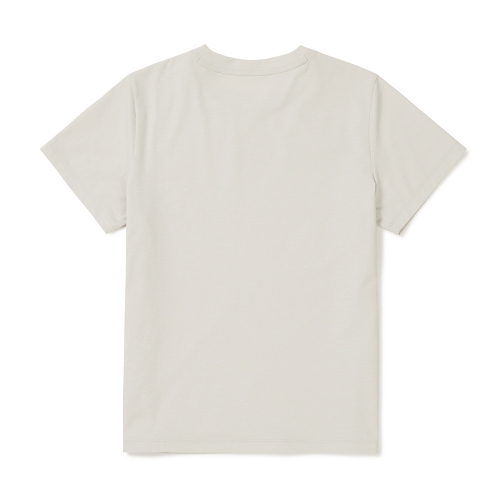 에코 퀵드라이 여성 베이직 반팔 티셔츠 Light Beige