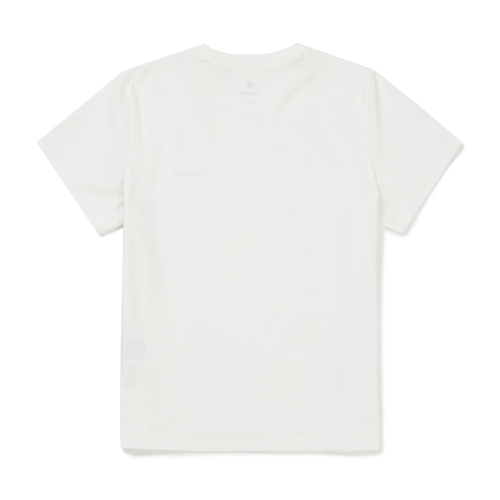 에코 퀵드라이 여성 베이직 반팔 티셔츠 Off White