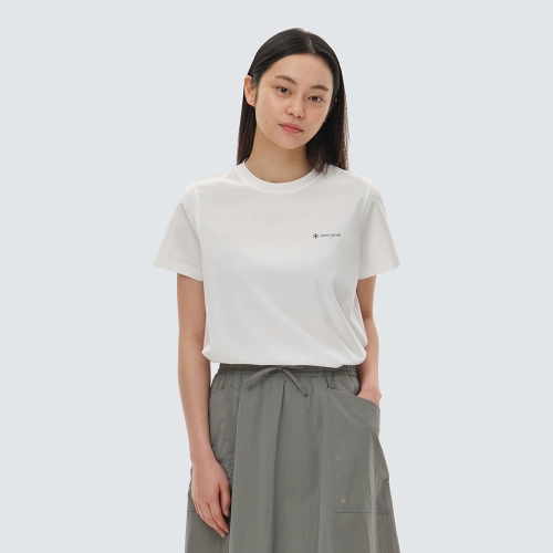 에코 퀵드라이 여성 베이직 반팔 티셔츠 Off White