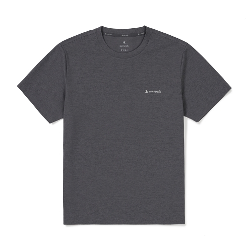 에코 퀵드라이 베이직 반팔 티셔츠 Charcoal