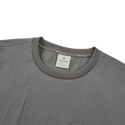 루트 포켓 그래픽 반팔 티셔츠 Dark Gray