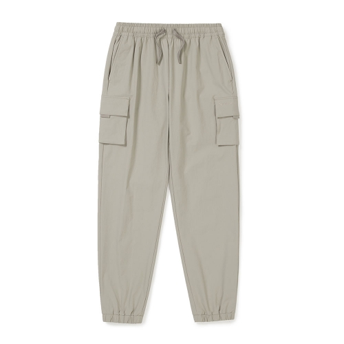 루트 여성 카고 조거 팬츠 Beige Gray