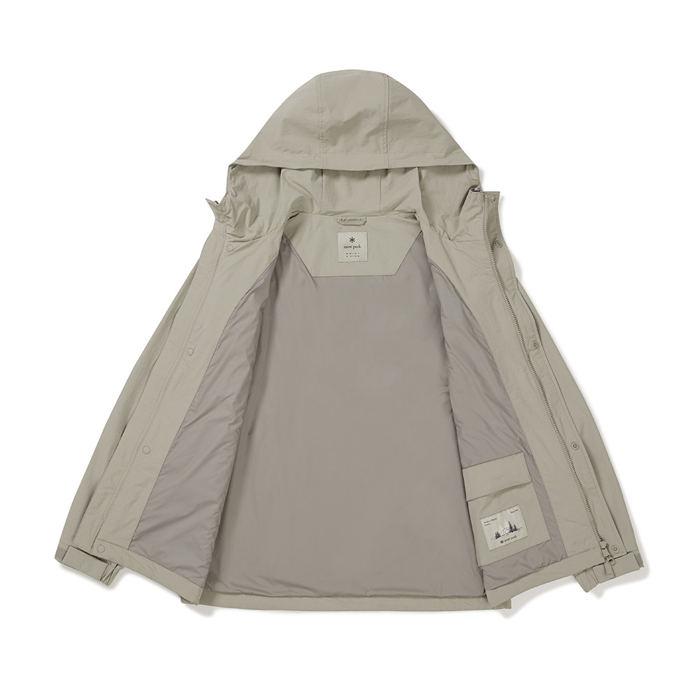 루트 유틸리티 바람막이 Beige Gray