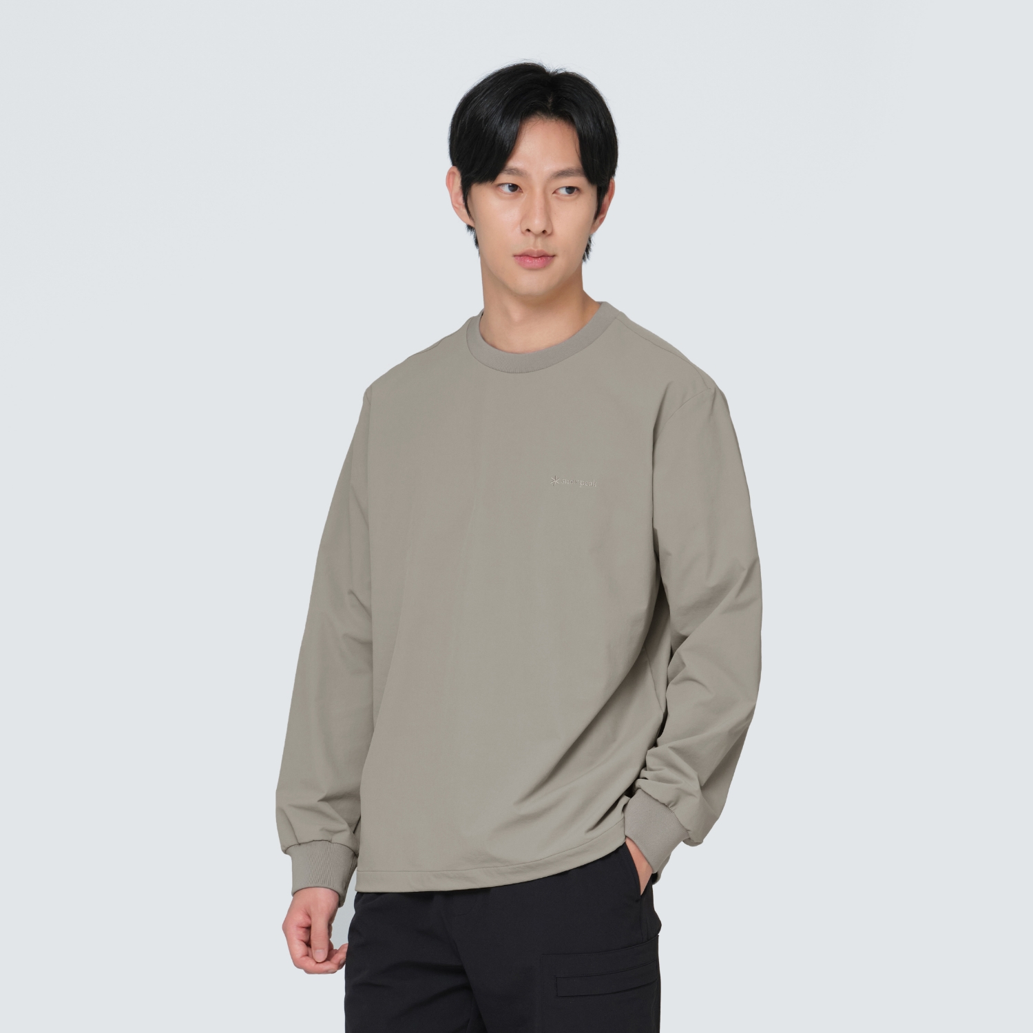 라고 맨투맨 Fog Gray