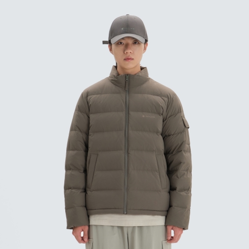 랜드에어 스탠드넥 경량 다운 자켓 Dark Khaki