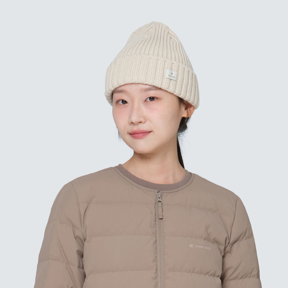 폴디드 비니 Light Beige