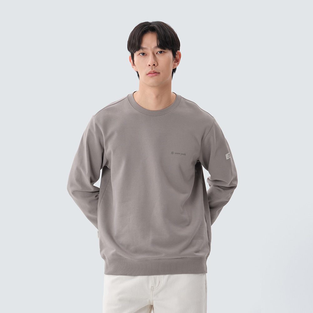 랜드 에센셜 맨투맨 Vintage Gray