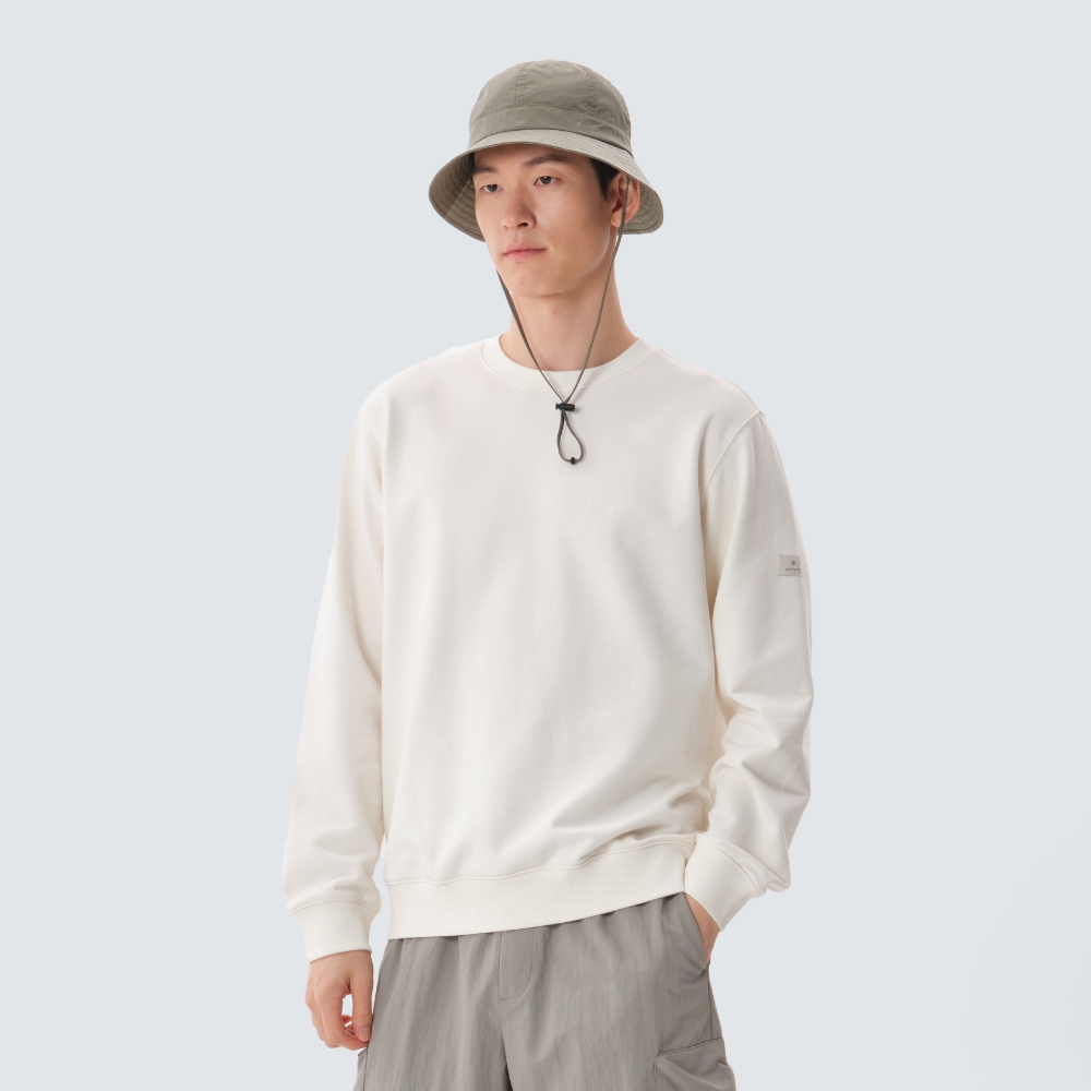 랜드 에센셜 맨투맨 Butter Ivory