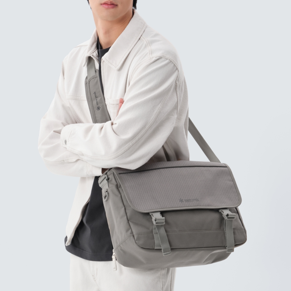 스노우피크 어패럴 * Snow Peak - 리플렉서 메신저백 Vintage Gray