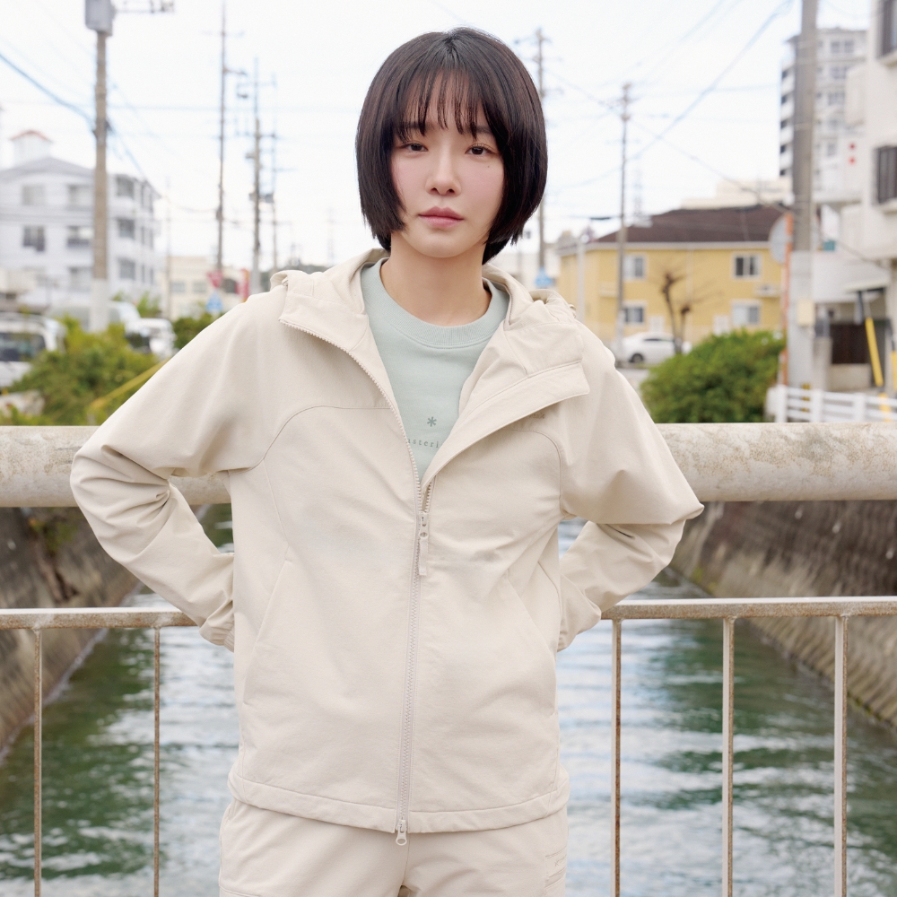 라고 여성 바람막이 Butter Ivory
