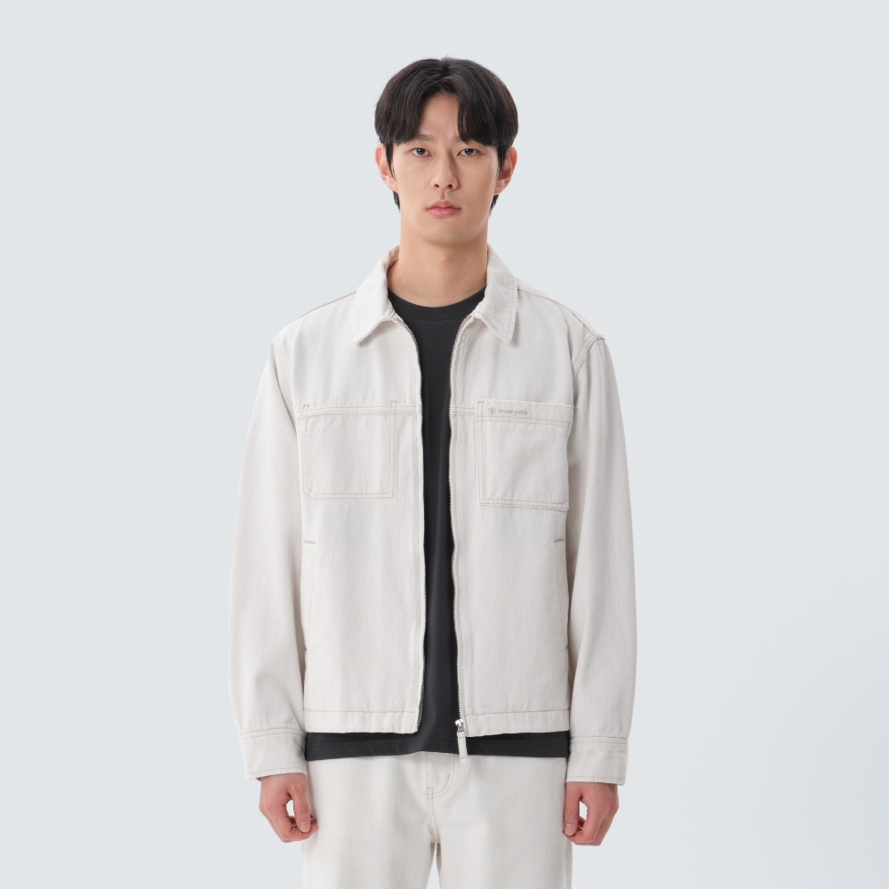 데님 자켓 Ivory