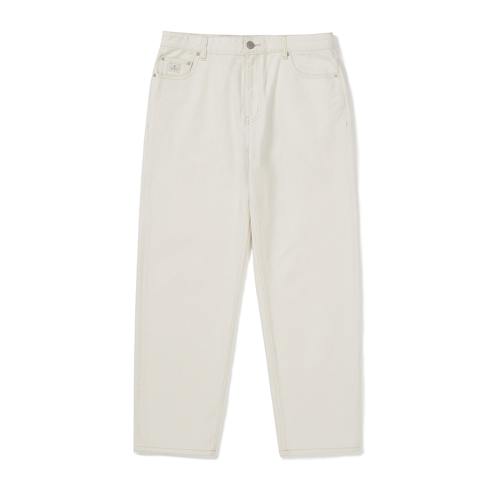 데님 스트레이트 팬츠 Ivory