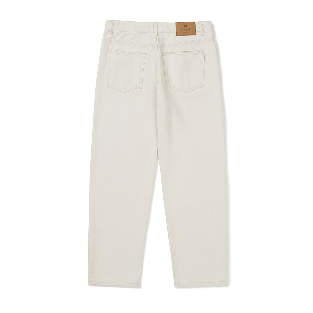 데님 스트레이트 팬츠 Ivory