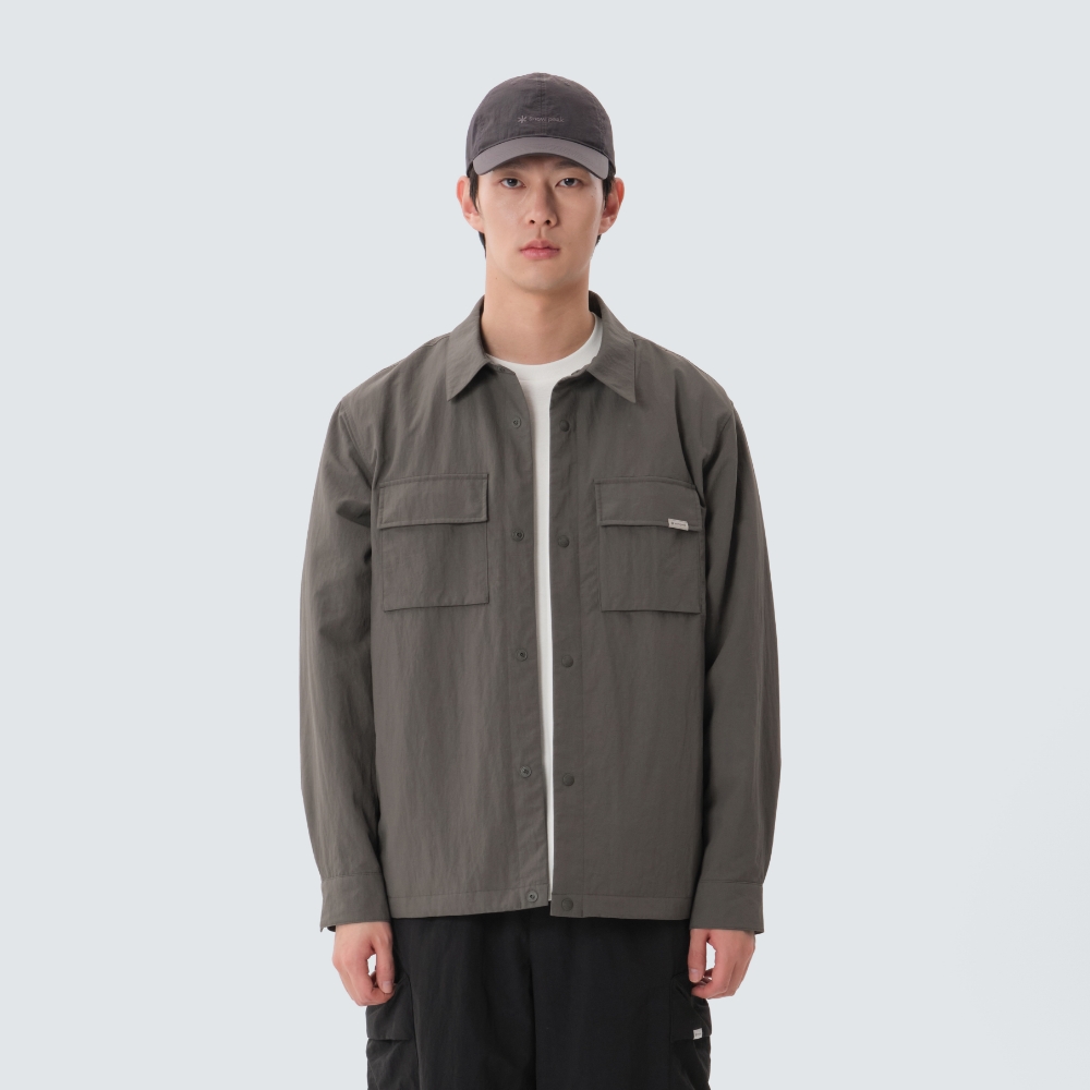 캠플 셔츠 자켓 Dark Khaki