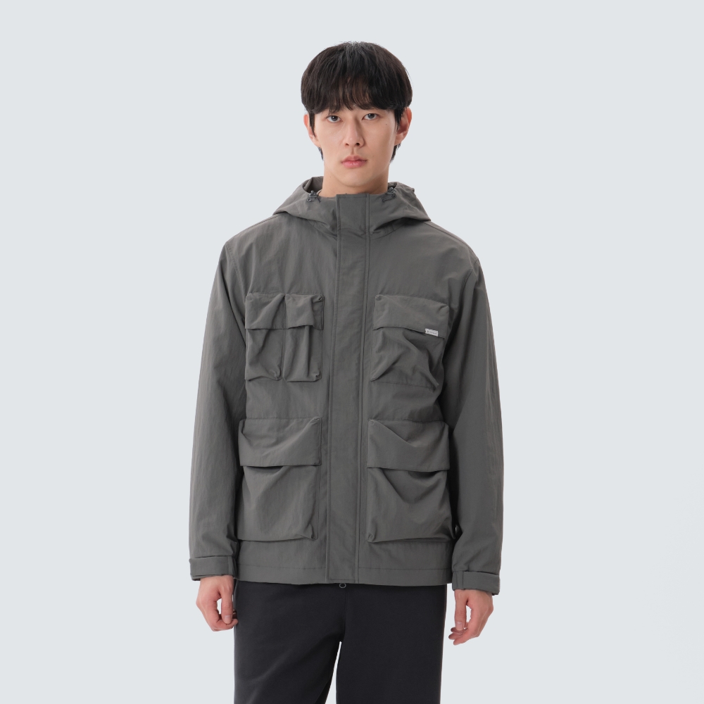 캠플 유틸리티 바람막이 Dark Gray