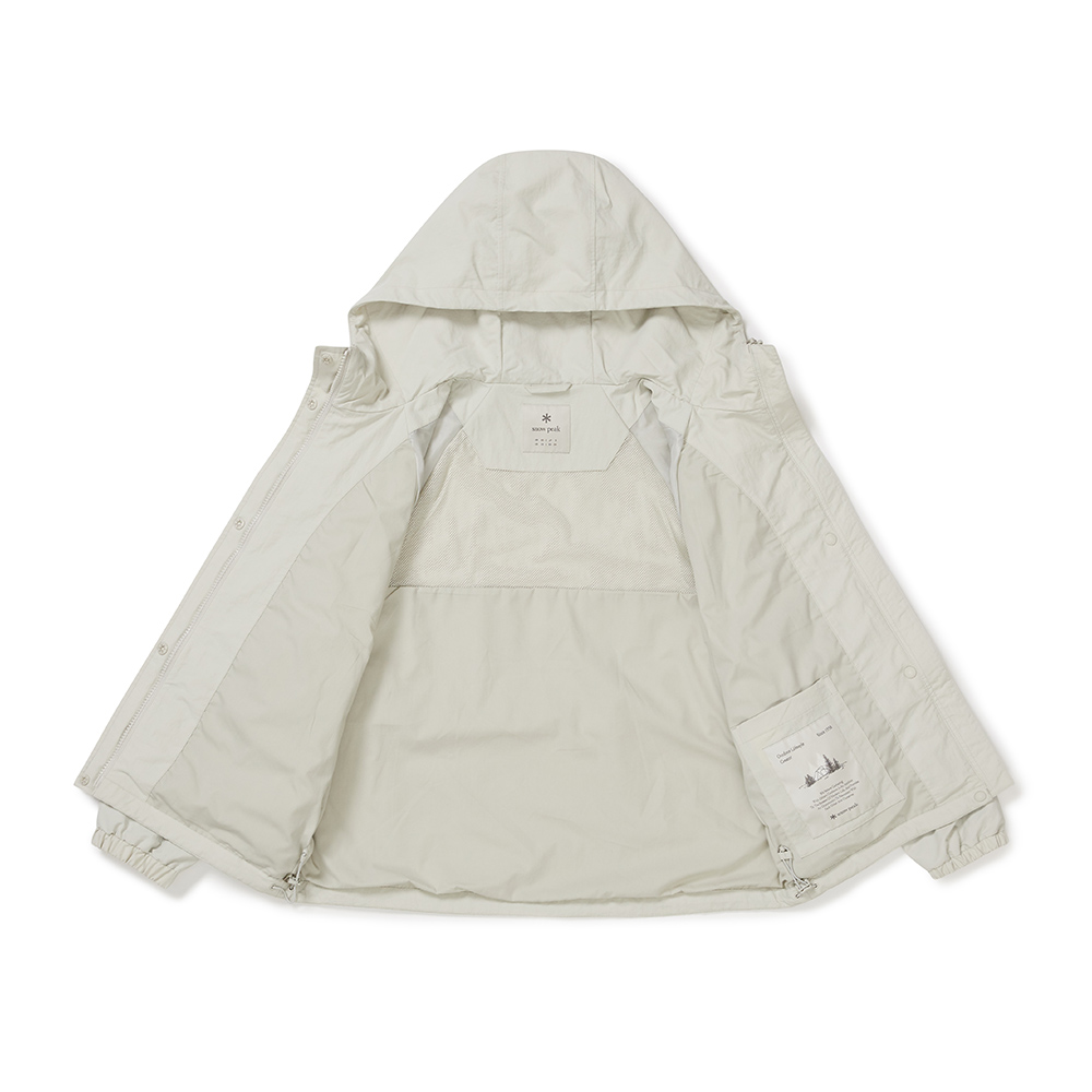 캠플 여성 유틸리티 바람막이 Light Beige