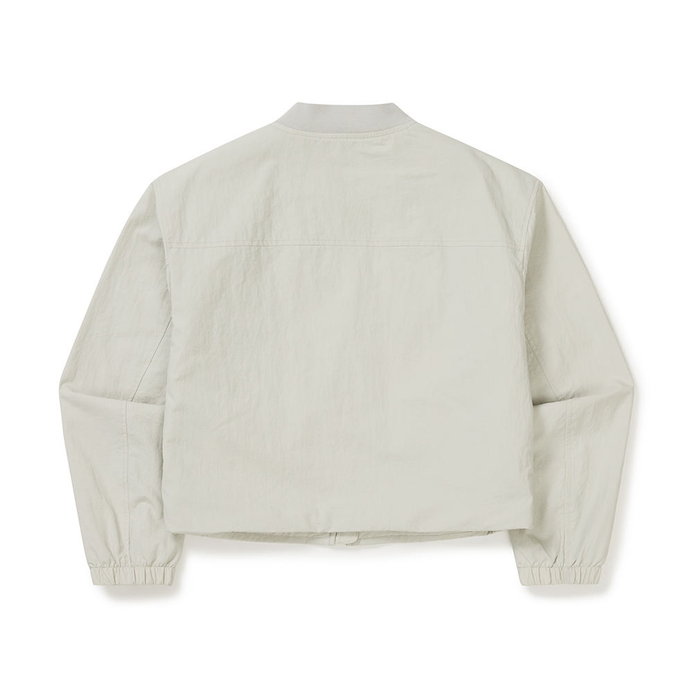캠플 여성 봄버 자켓 Light Beige