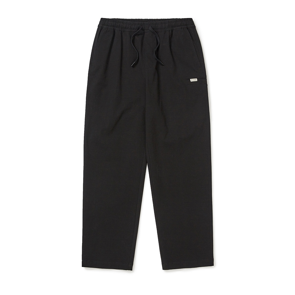 워크 원포켓 스트레이트 팬츠 Black