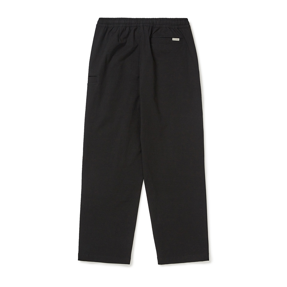 워크 원포켓 스트레이트 팬츠 Black