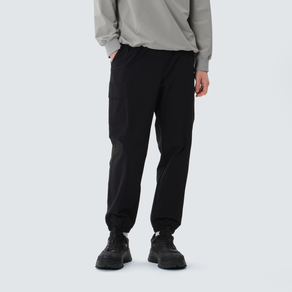 라고 카고 조거 팬츠 Black