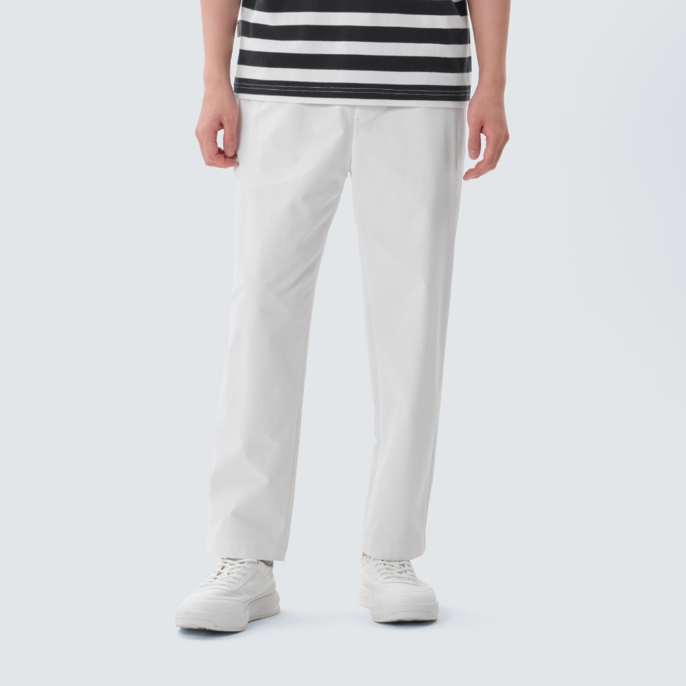 라고 테이퍼드 팬츠 Off White