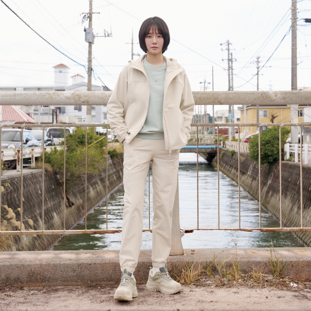 라고 여성 카고 조거 팬츠 Butter Ivory