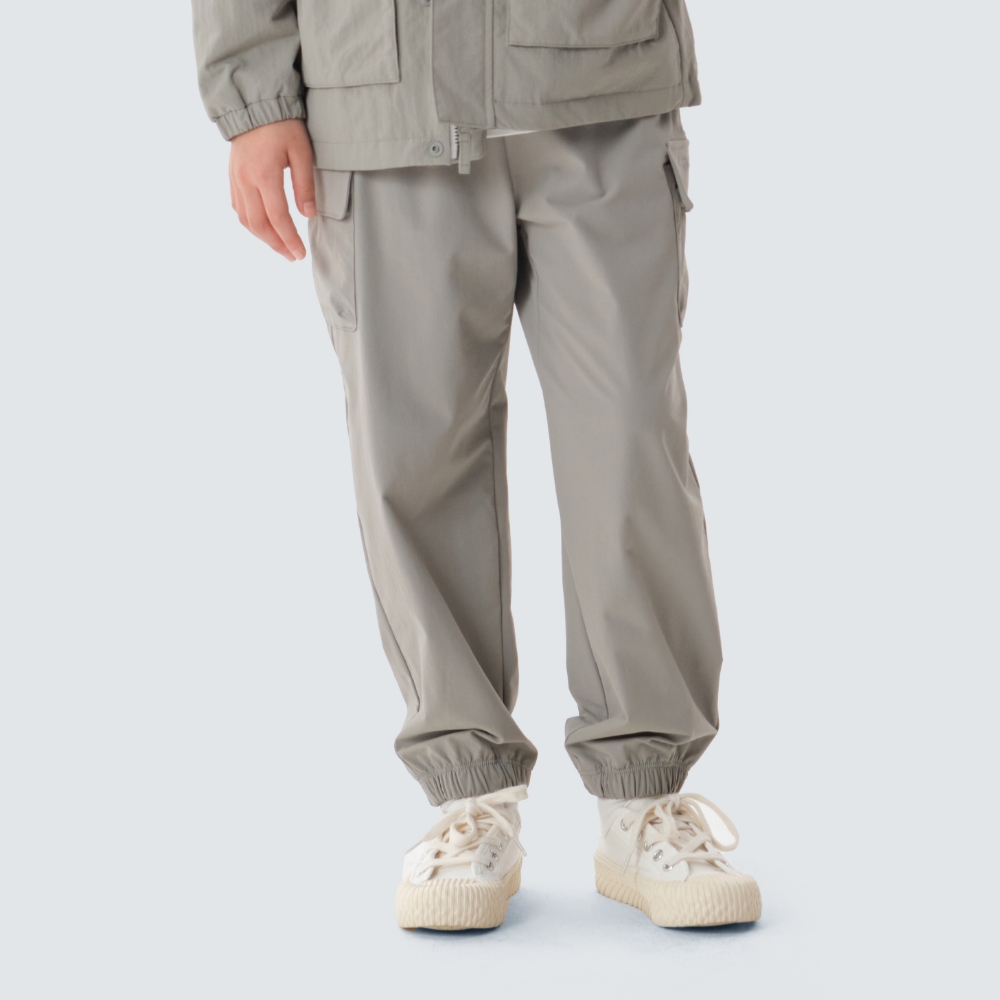 키즈 라고 에어 조거 팬츠 Fog Gray