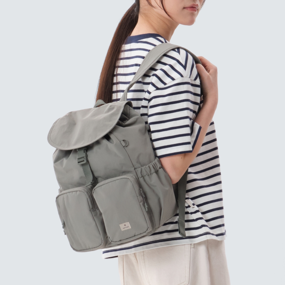 캠플 백팩 12L Light Khaki