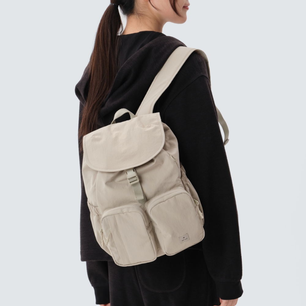 캠플 백팩 12L Light Beige