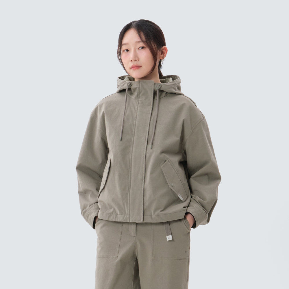 워크 여성 자켓 Khaki Gray
