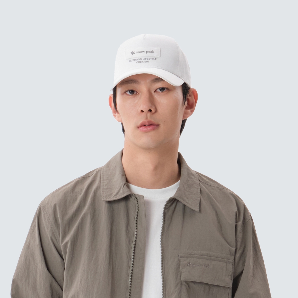 클랜드 베이스 볼캡 Off White
