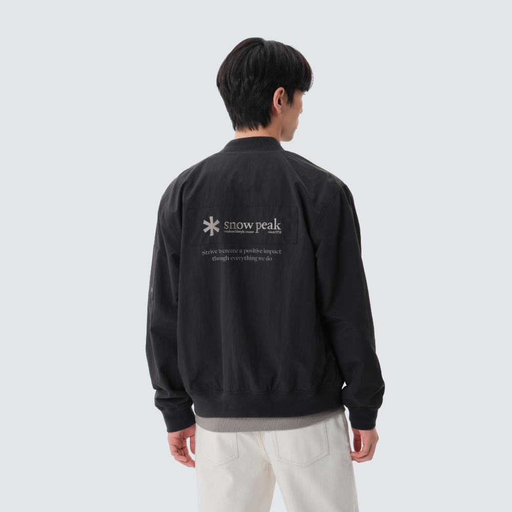 캠플 봄버 자켓 Dark Charcoal