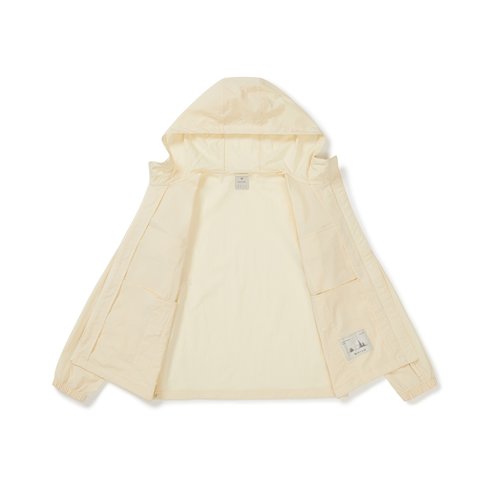 루트 여성 포켓 바람막이 Pastel Yellow