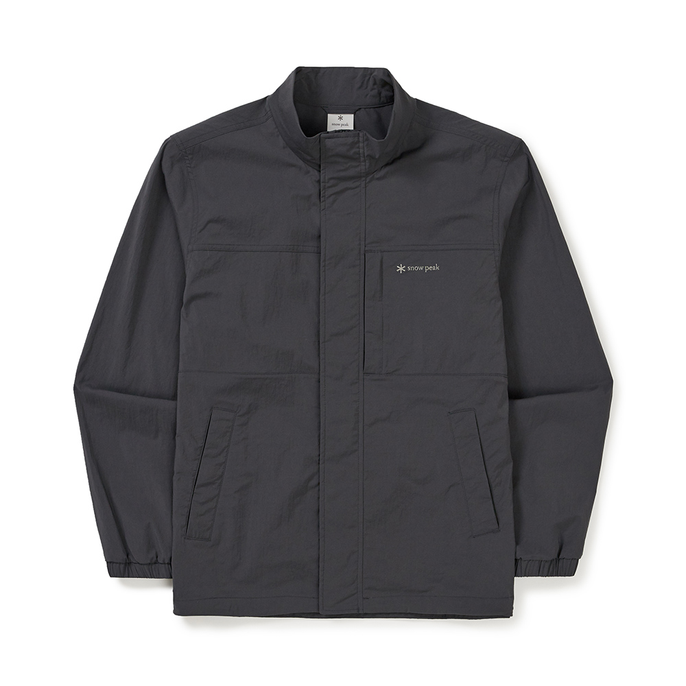 루트 스탠드넥 바람막이 Charcoal