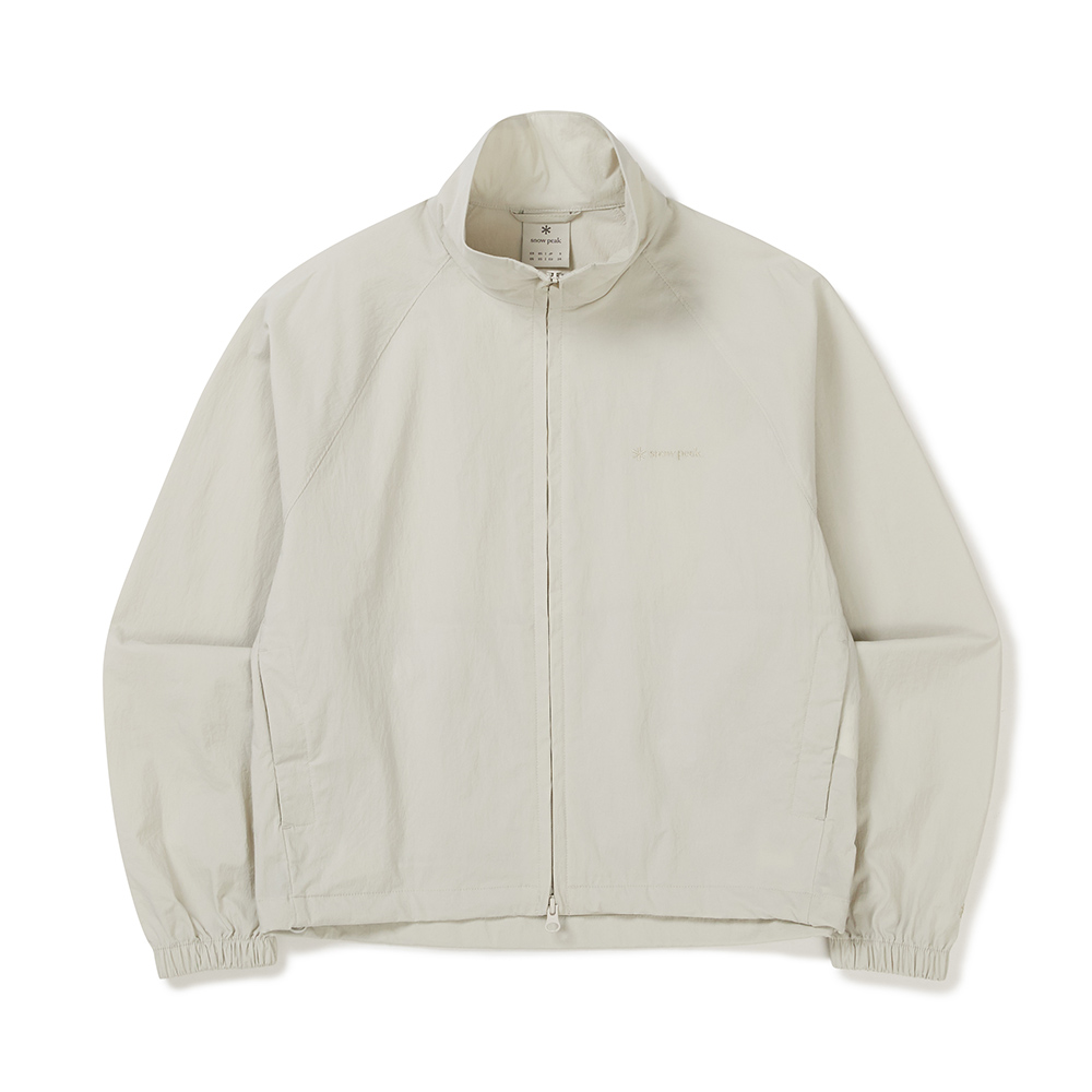 루트 여성 스탠드넥 바람막이 Light Beige