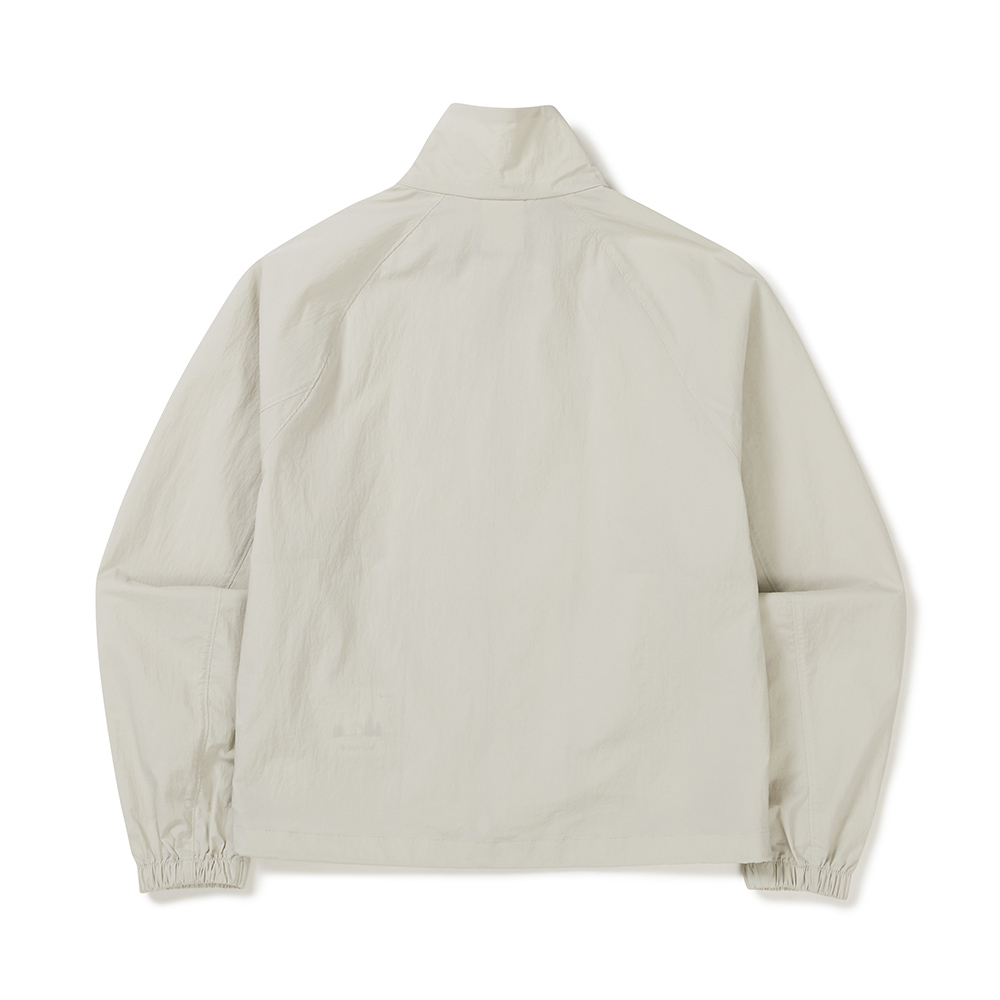 루트 여성 스탠드넥 바람막이 Light Beige