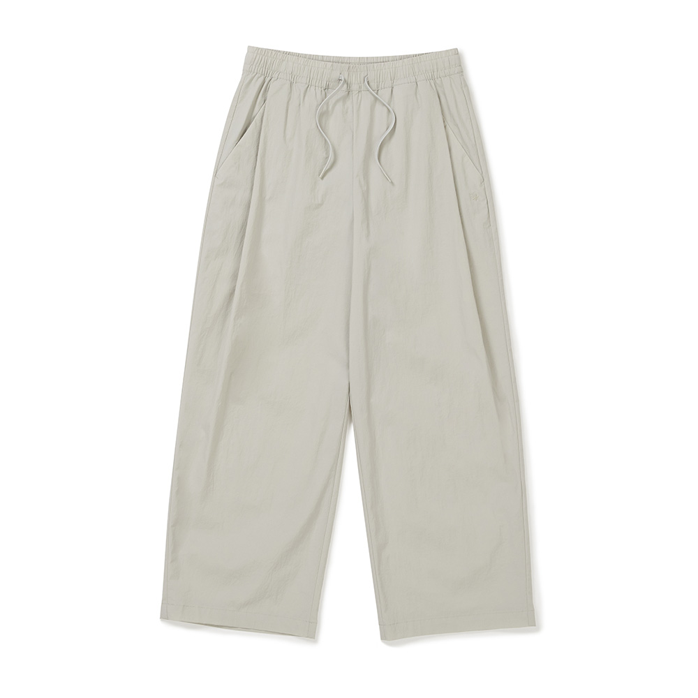 루트 여성 세미 와이드 팬츠 Light Beige