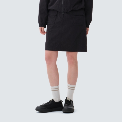 트윌론 미디 스커트 Dark Charcoal