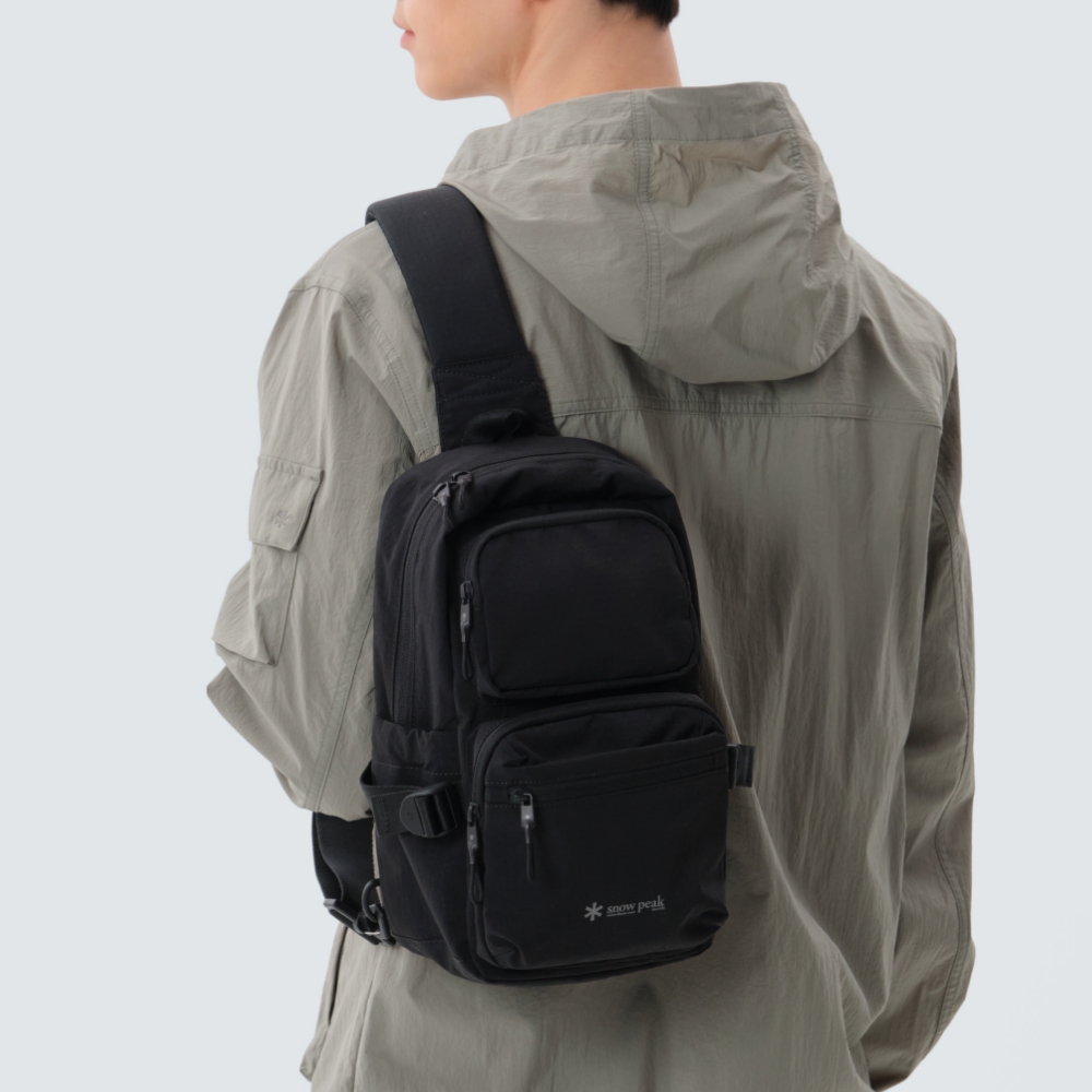 듀얼테크 슬링백 9L Black